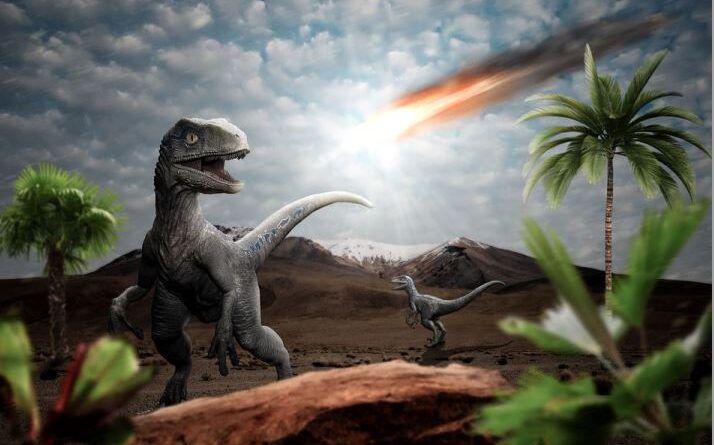 Extinctia dinozaurilor s-a produs in urma coliziunii Pamantului cu un meteorit gigantic.